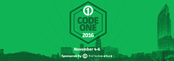 A green image that says 'Code One 2016'
